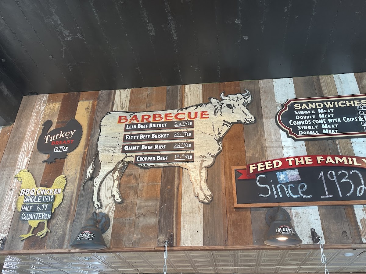 Black's Barbecue Austin Menu - Image 4